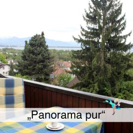 Ferienwohnung Panorama pur - Gemütlich, ruhige Lage mit Loggia und Panoramablick