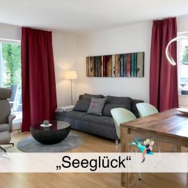 Ferienwohnung Seeglück- hochwertige Wohnung im Villenviertel mit Südbalkon