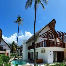 Ocean View Villa with pool, Zanzibar, hotel en Pingwe