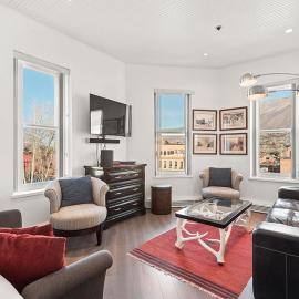 Independence Square Unit 303, Corner Studio with Premier Finishes, Downtown Location