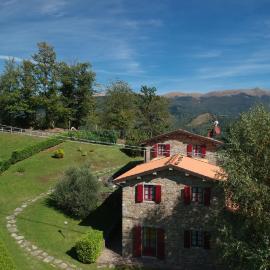 La Vecchia Fornace La Piastra Apartments shared pool- Abetone: Cutigliano'da bir otel