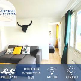 Appartement Cocoon - Face mer - Stella-Plage, hotel in Stella-Plage