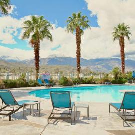 Hampton Inn & Suites Cathedral City、カテドラル・シティのホテル