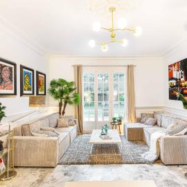 Grand & Classy Apartment with Private Garden, Villa des Ammonites, Hotel in Meudon