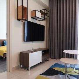 Spacious Modern Deluxe apartment with balcony, pool, gym and yoga, hotel a Ho Chi Minh