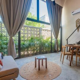 Bright and Spacious 2BR Loft in Tulum Downtown