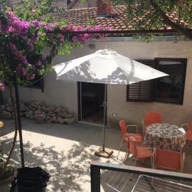 city studio with garden