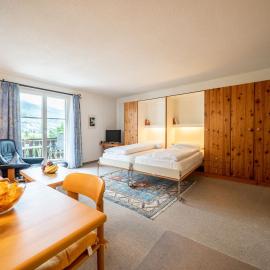 3306 Charmante 1,5-Zimmer-Wohnung mit Talblick, hotel v destinaci Vulpera