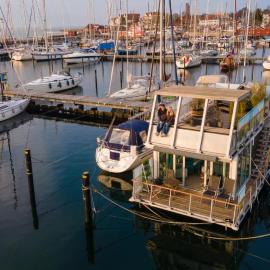 Laboe में, होटल Hausboot Canoga