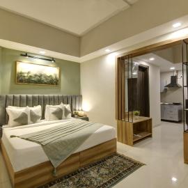 Saltstayz Premier Executive Serviced Apartment - Golf Course Extension Road, hotel i Gurgaon