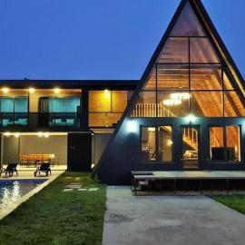 Viesnīca Qafqaz Wood Chalet pilsētā Gabala