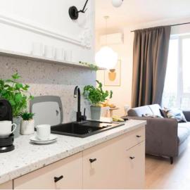Apartament UKIEL PARK 7 przy Plaży Miejskiej - klimatyzacja,free parking,FV