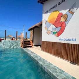 Flats Villas Litoral Sul - Praia Pontal do Peba - Piaçabuçu - AL, hotel in Piaçabuçu