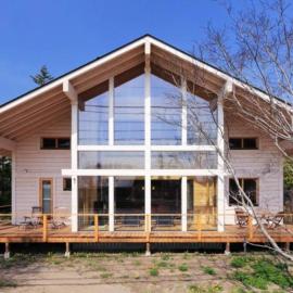 浅間山を眺めるフインランドログハウス ポーラーハウス軽井沢, hotel a Kutsukake