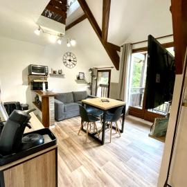 DUPLEX DU PAILHET, T3 neuf, vue montagne, parking, navette, 500m gare et 2 vélos à disposition gratuitement