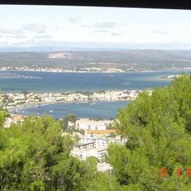 Chambre à louer dans villa St Clair-V-vue étang Thau, hotel Sète-ben