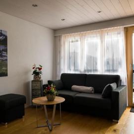 Moderne 2-Zimmer-Wohnung in Albinen mit Aussicht