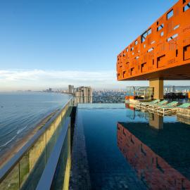 Da Nang में, होटल The Code Hotel & Spa Da Nang - Complimentary Daily Afternoon Tea in Sky Bar