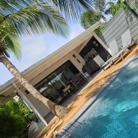 Kaza Lenah villa 2 chambres dont une en mezzanine, piscine et cuve tampon, Saint-François