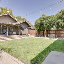 Sunny Turlock Cottage: Walk to Downtown!