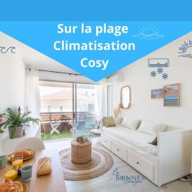 Les flots turquoise * Climatisation * Plage * Mer, Hotel in Carnon-Plage