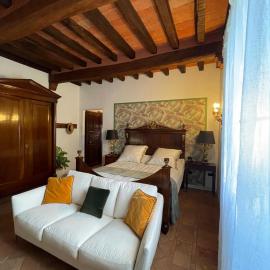 B&B Villa la Canonica con piscina a Padernello, hotel sa Farfengo