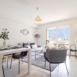 Modern apartment close to Martigny train station