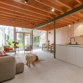 Modern, ecologisch en circulair vakantiehuis Damme