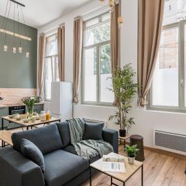 Charmant & spacieux appartement en cœur de ville, Hotel in Saint-Étienne