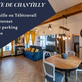 La Suite de Chantilly - Appartement de 80m2 avec Jacuzzi privé !, hotell i Chantilly