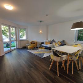 85qm, 4 bedroom, parking, King-Bed, Wifi, Netflix、ヴァイブリンゲンのホテル