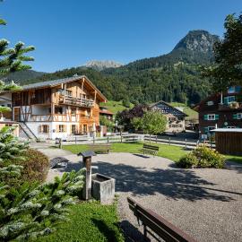 "Fewo am Dorfplatz" - Annehmlichkeiten von 4-Sterne Familien-und Wellnesshotel Viktoria können mitgenutzt werden