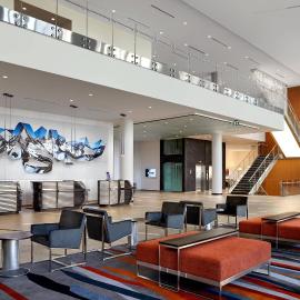 Calgary Airport Marriott In-Terminal Hotel，卡爾加里的飯店