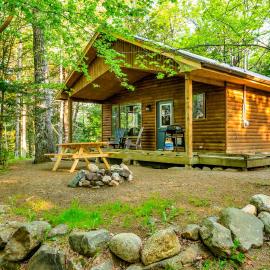 Mersey River Chalets a nature retreat, viešbutis mieste Caledonia