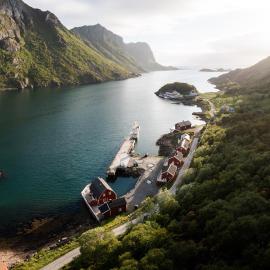 Vesterålen Rorbuer, hotel a Bø i Vesterålen