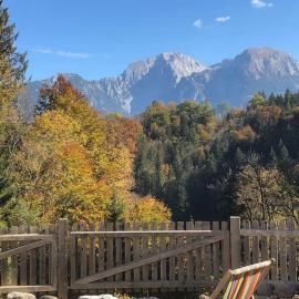 Alte Mühle mit wunderbarem Bergblick