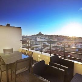 Superbe Appartement Grande Terrasse vue Notre Dame