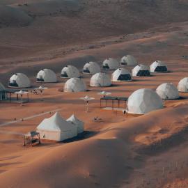 Luxury Desert Camp Oman, hotelli kohteessa Al Wāşil