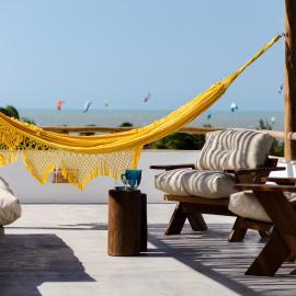 Villa Aura, piscina privativa e rooftop com vista excepcional pro mar, 150m do mar e do Rancho do Kite, Praia do Prea