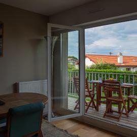 Appartement cosy, vue mer, terrasse et parking situé à Beaurivage