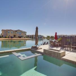 Lakefront Indio Villa: Private Pool & On-Site Golf