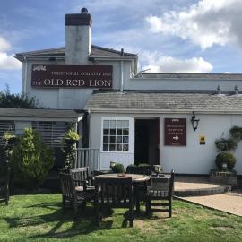 The Old Red Lion Inn，劍橋的飯店