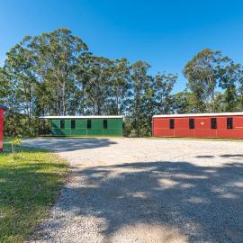 Nambucca Valley Train Carriages، فندق في Nambucca