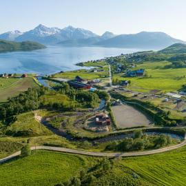 Viesnīca Storjord Farmstay Ranchhouse pilsētā Kvaløya