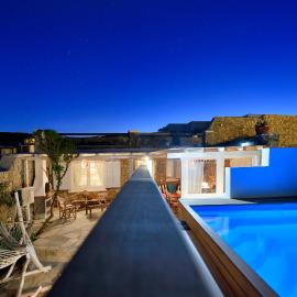 Villa Princess 6 private with Pool Panormos Beach