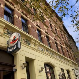 Homeplanet Hostel, hotel di Leipzig