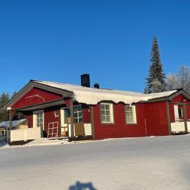 Little adorable red, hotel a Kiruna