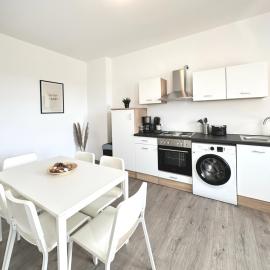 Monteurwohnung mit Balkon