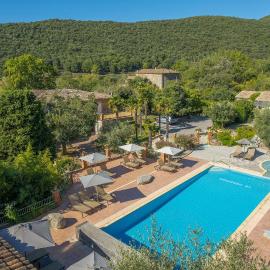 Logis Hôtel Restaurant Le Pradinas, hótel í Anduze