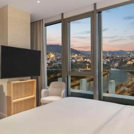 Hilton Garden Inn Tbilisi Riverview, hotell i Tbilisi City